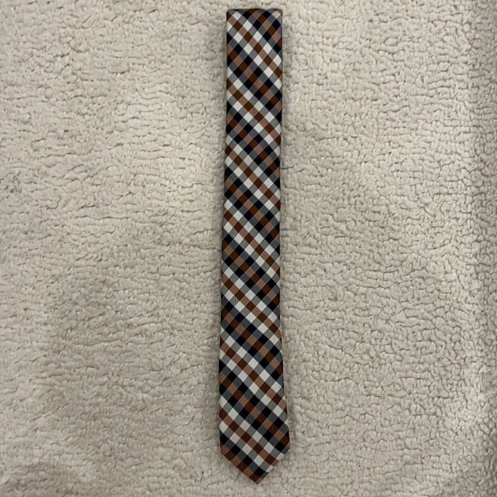 An Original Penguin Checkered Tie